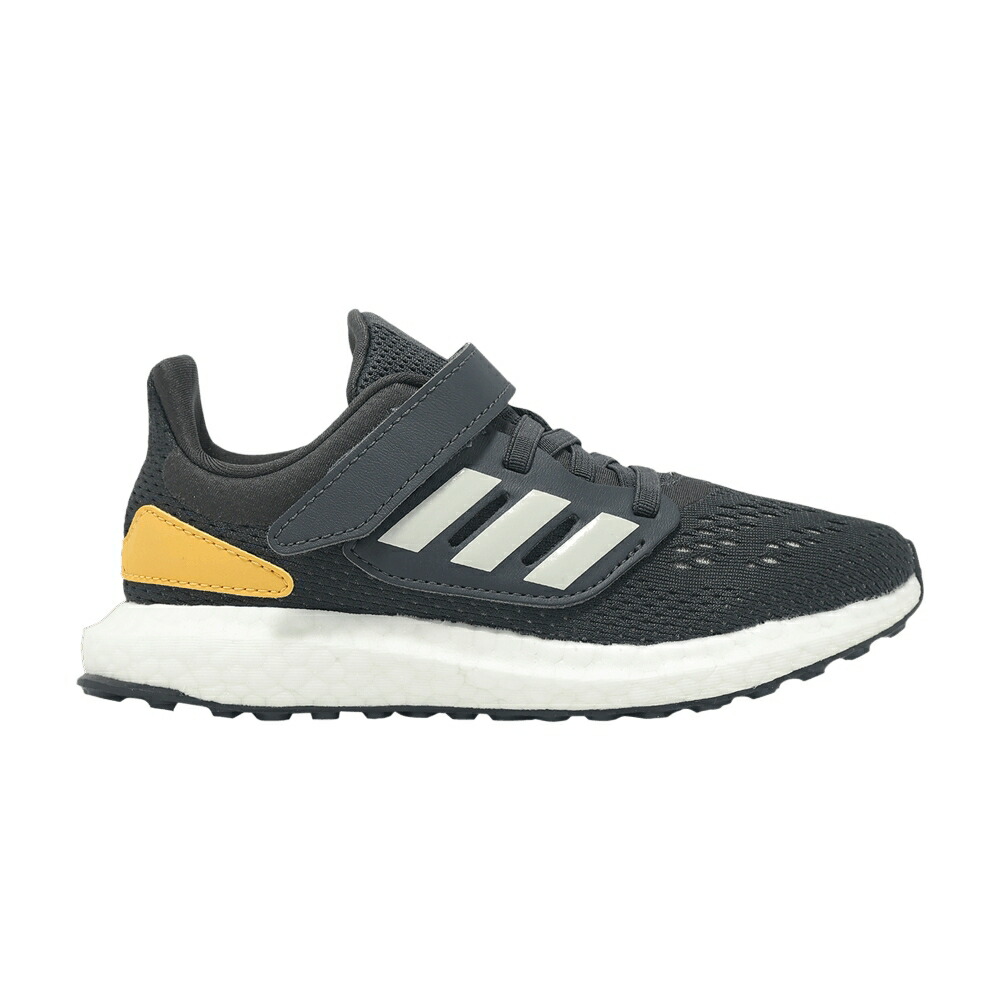 アディダス カーボン コア 黒色 ブラック CARBON YELLOW スニーカー メンズ ADIDAS PUREBOOST 22 C / CARBON WON SIL CORE BLACK