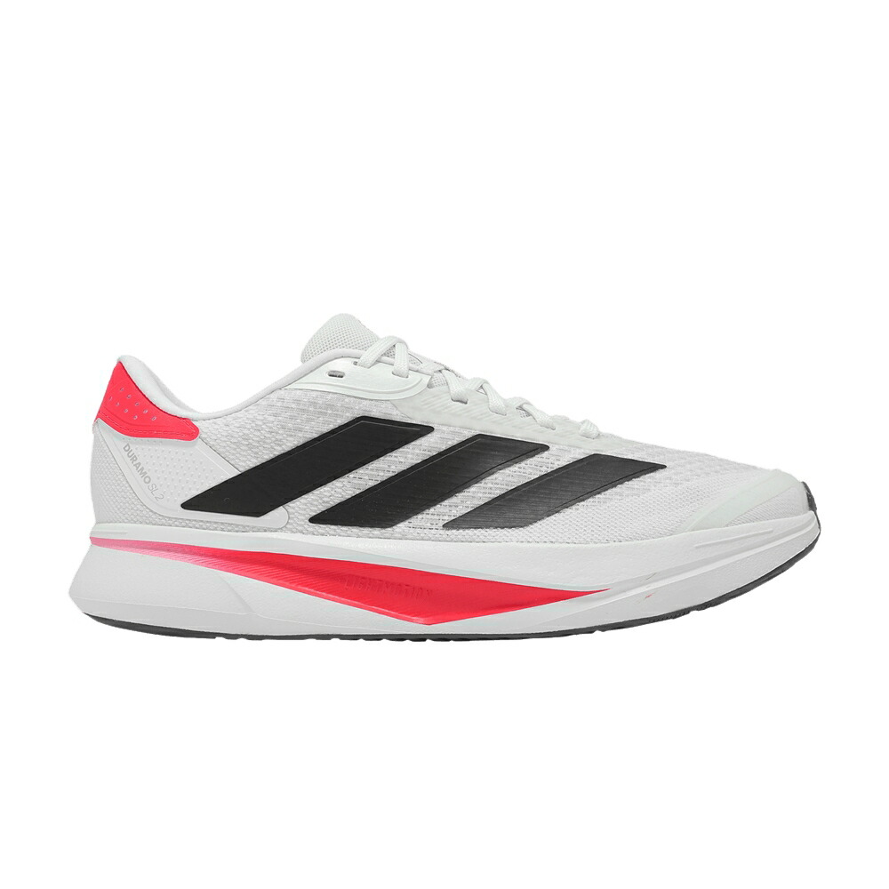 アディダス 黒色 ブラック 白色 ホワイト コア 赤 レッド 2.0 WHITE RED スニーカー メンズ ADIDAS DURAMO SL BLACK LUCID / CLOUD WHITE CORE BLACK LUCID RED