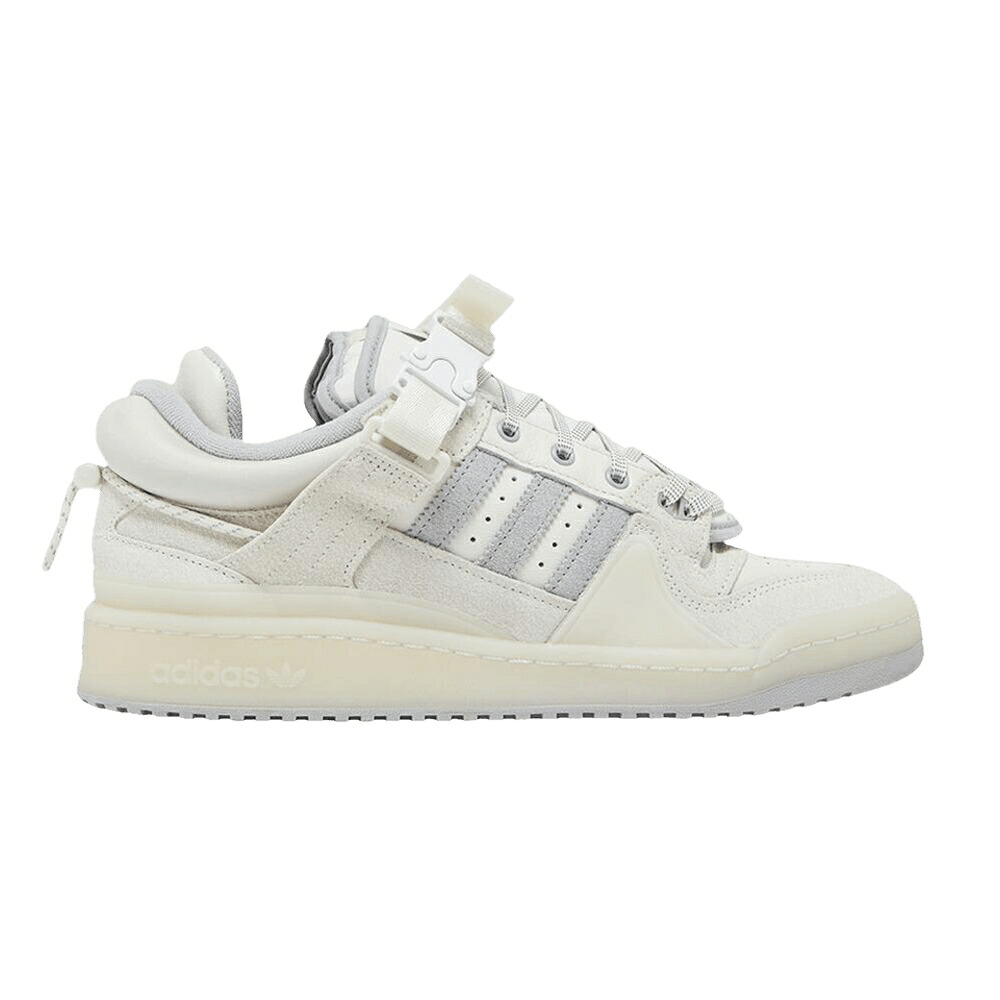 アディダス フォーラム バックル 白色 ホワイト コア 'LAST FORUM' スニーカー メンズ ADIDAS BAD BUNNY X FORUM BUCKLE LOW SAMPLE / CLOUD WHITE CLEAR ONIX CORE