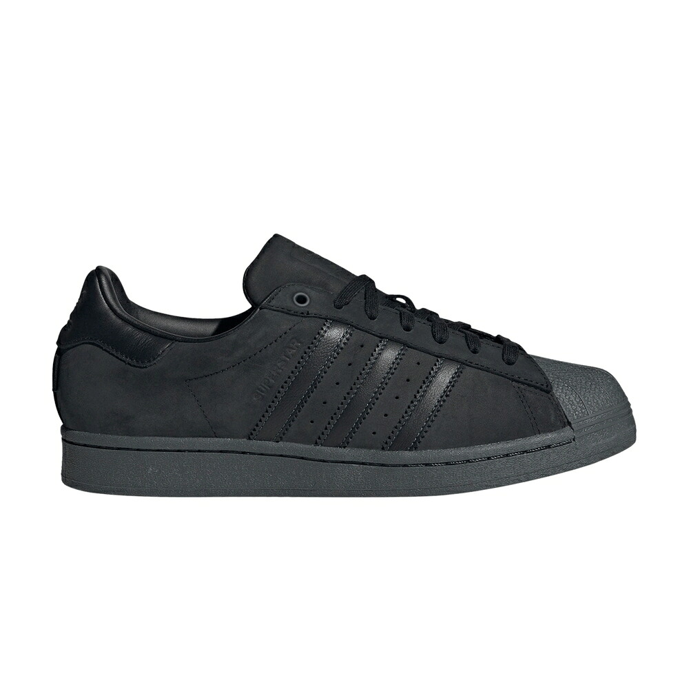 アディダス スーパースター ゴアテックス コア 黒色 ブラック 灰色 グレー ナイト 'BLACK NIGHT' スニーカー メンズ ADIDAS SUPERSTAR GORE-TEX ARCTIC / CORE BLACK GREY SIX ARCTIC NIGHT｜スニケス