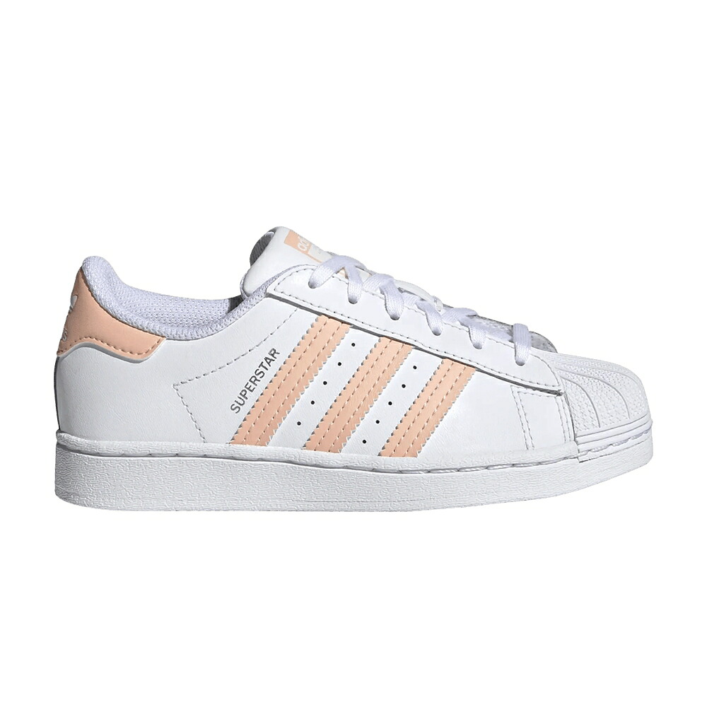 アディダス はやりっ児 白いこと 白いこと \u0027WHITE CORAL\u0027 スニーカー メンズ ADIDAS SUPERSTAR J HAZE / CLOUD WHITE HAZE CORAL CLOUD スニーカー-靴-メンズ靴