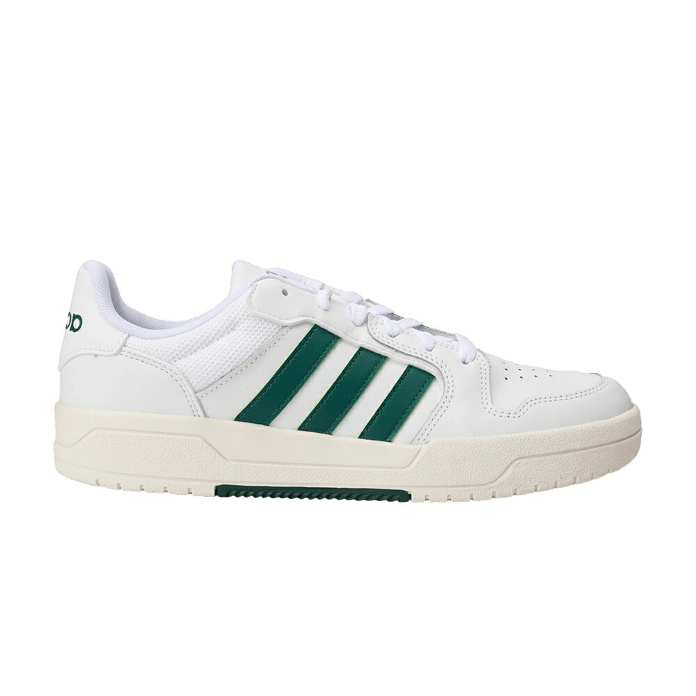 アディダス 白色 ホワイト 緑 グリーン 'WHITE GREEN' スニーカー メンズ ADIDAS ENTRAP / WHITE GREEN