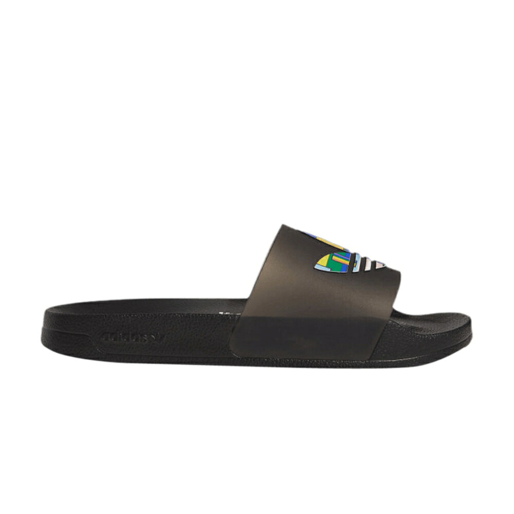 アディダス アディレッタ コア 黒色 ブラック 'PRIDE BLACK' スニーカー メンズ ADIDAS ADILETTE SLIDES - CORE / CORE BLACK CORE BLACK CORE|スニケス