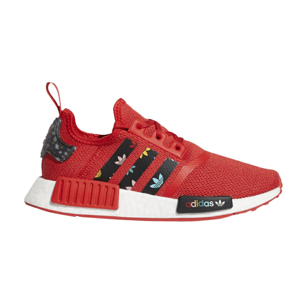 アディダス 中核グループ 黒いこと 黒いこと NMD_R1 \u0027MINI PRINT\u0027 スニーカー メンズ ADIDAS J TREFOILS / SUPPLIER COLOUR CORE BLACK CLOUD スニーカー-メンズ靴-靴