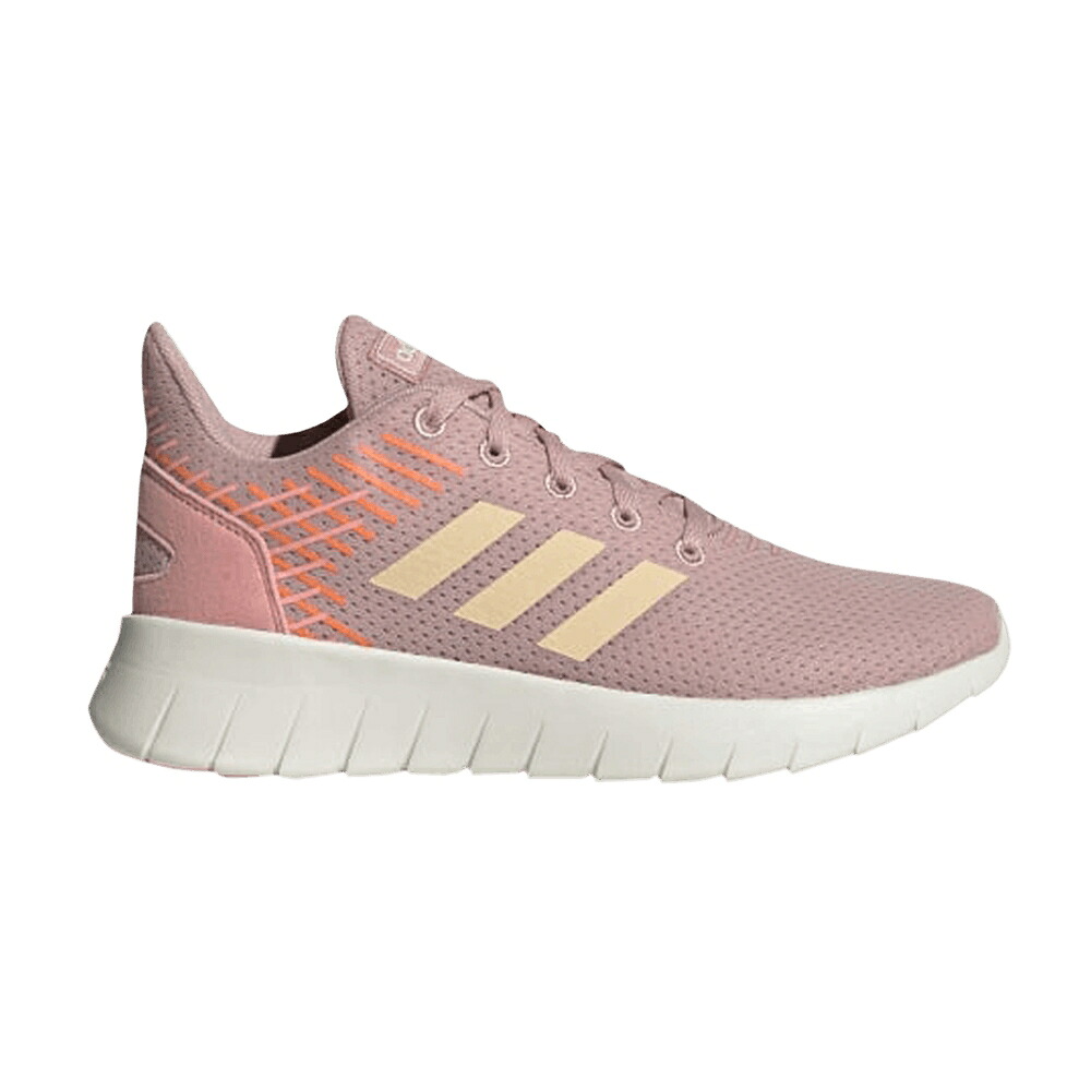 アディダス ピンク 橙 オレンジ 'PINK SPIRIT' スニーカー レディース ADIDAS WMNS ASWEERUN / PINK SPIRIT GLOW ORANGE GLORY｜スニケス