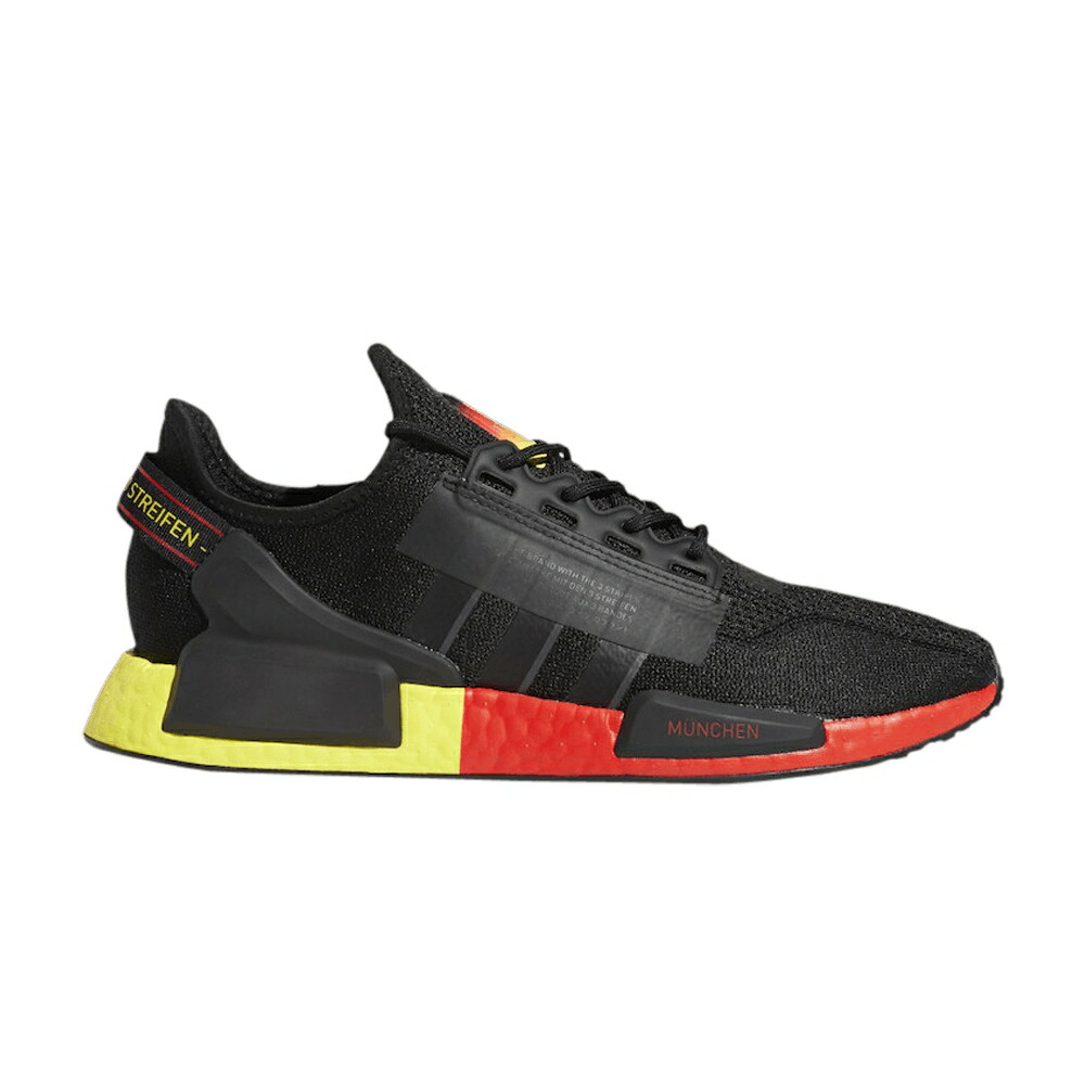 アディダス コア 黒色 ブラック カーボン 赤 レッド NMD_R1 'UNITED MUNICH' スニーカー メンズ ADIDAS V2 BY SNEAKERS - / CORE BLACK CARBON RED