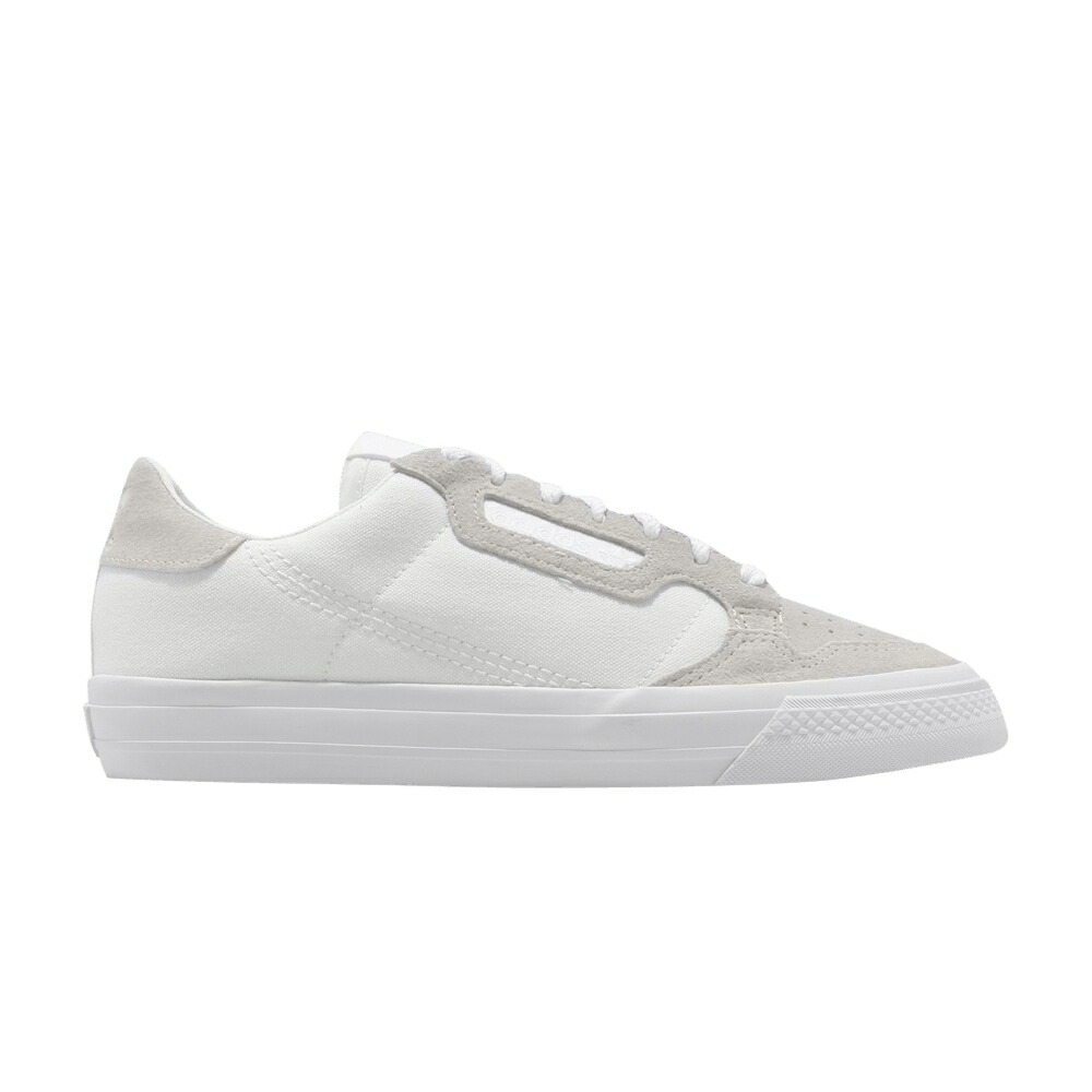 アディダス 白色 ホワイト TRIPLE WHITE スニーカー メンズ ADIDAS CONTINENTAL VULC / CLOUD WHITE CLOUD WHITE CLOUD