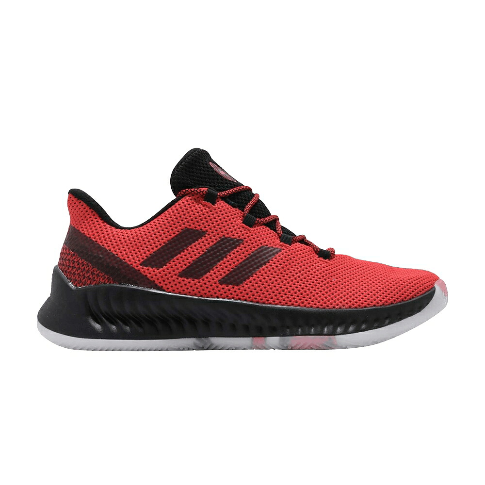 アディダス ハーデン 赤 レッド コア 黒色 ブラック 白色 ホワイト 'GEEK UP' スニーカー メンズ ADIDAS HARDEN B/E X / RED CORE BLACK FOOTWEAR WHITE｜スニケス
