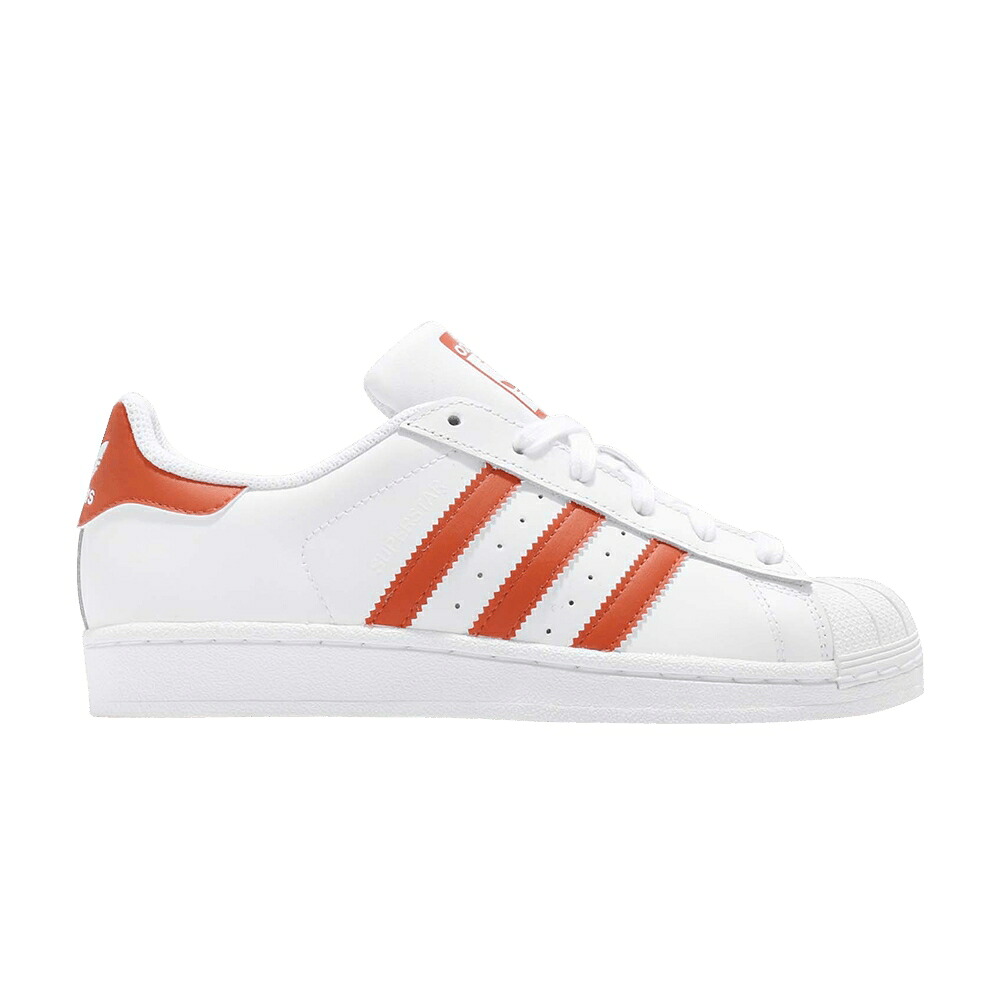 アディダス はやりっ子 白いこと 白いこと 橙 オレンジ色 \u0027ORANGE\u0027 スニーカー メンズ ADIDAS SUPERSTAR / WHITE ORANGE
