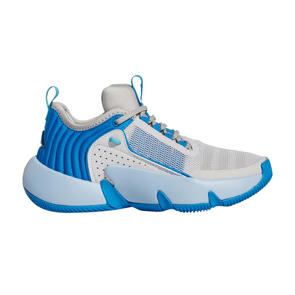 アディダス 灰色 グレー メタル 青色 ブルー 'DASH BLUE' スニーカー メンズ ADIDAS TRAE UNLIMITED BIG KID GREY BRIGHT / DASH GREY METAL GREY BRIGHT BLUE|スニケス
