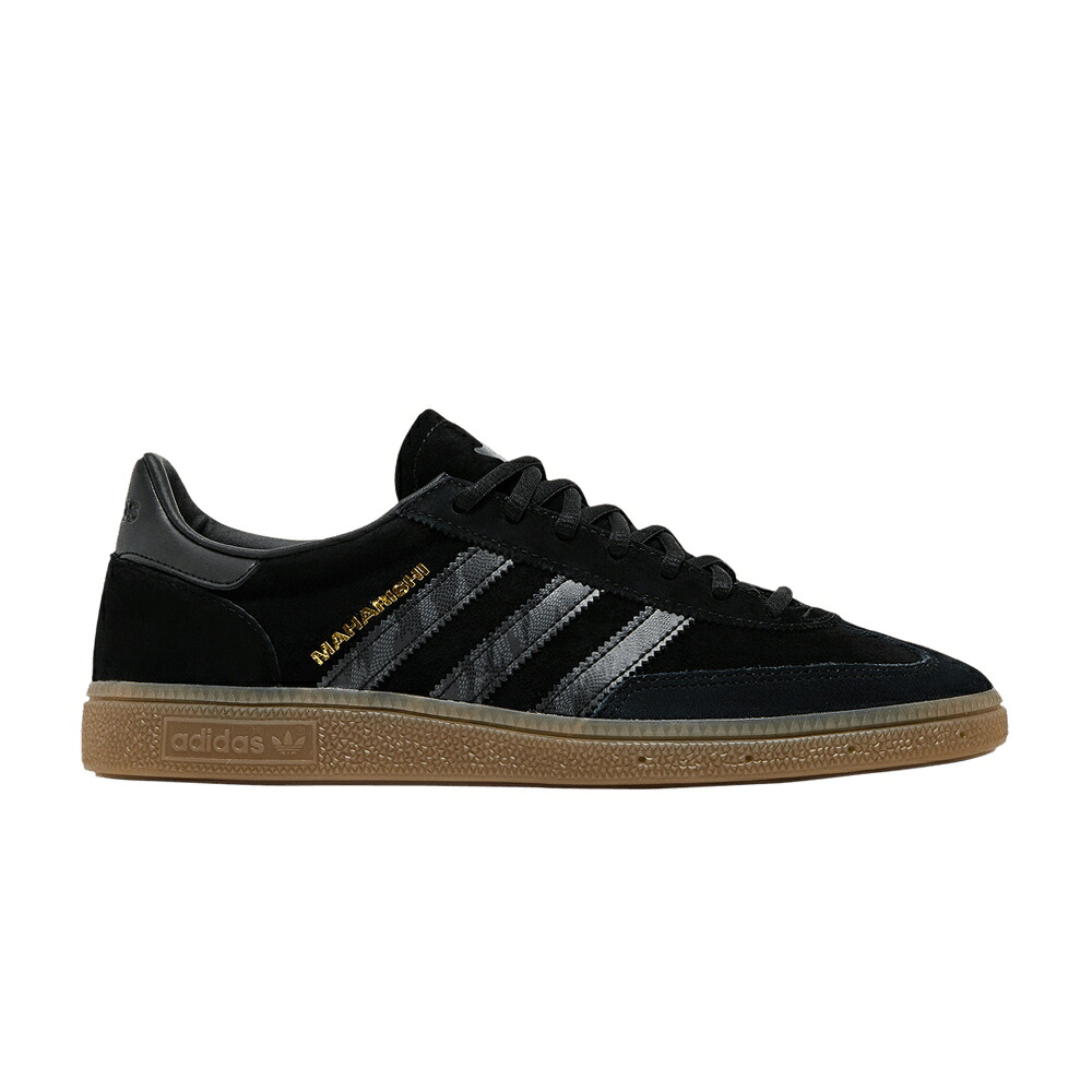 アディダス ハンドボール スペシアル 中核グループ 黒いこと 黒いこと 炭素 \u0027BLACK GUM\u0027 スニーカー メンズ ADIDAS MAHARISHI X HANDBALL SPEZIAL / CORE BLACK CARBON GUM