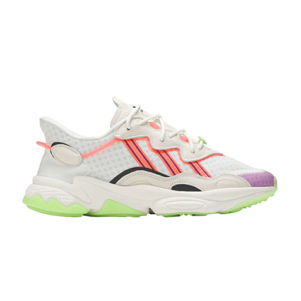 アディダス 緑 グリーン 白色 ホワイト IGNAL PURPLE スニーカー メンズ ADIDAS OZWEEGO GREEN / OFF WHITE SIGNAL GREEN GLORY