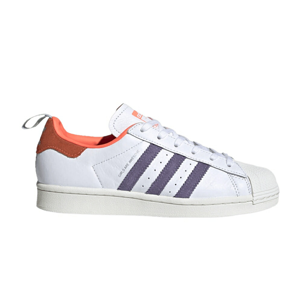 アディダス スーパースター 白色 ホワイト ピンク WHITE CORAL スニーカー メンズ ADIDAS GIRLS ARE AWESOME X SUPERSTAR J / CLOUD WHITE ICEY PINK SIGNAL