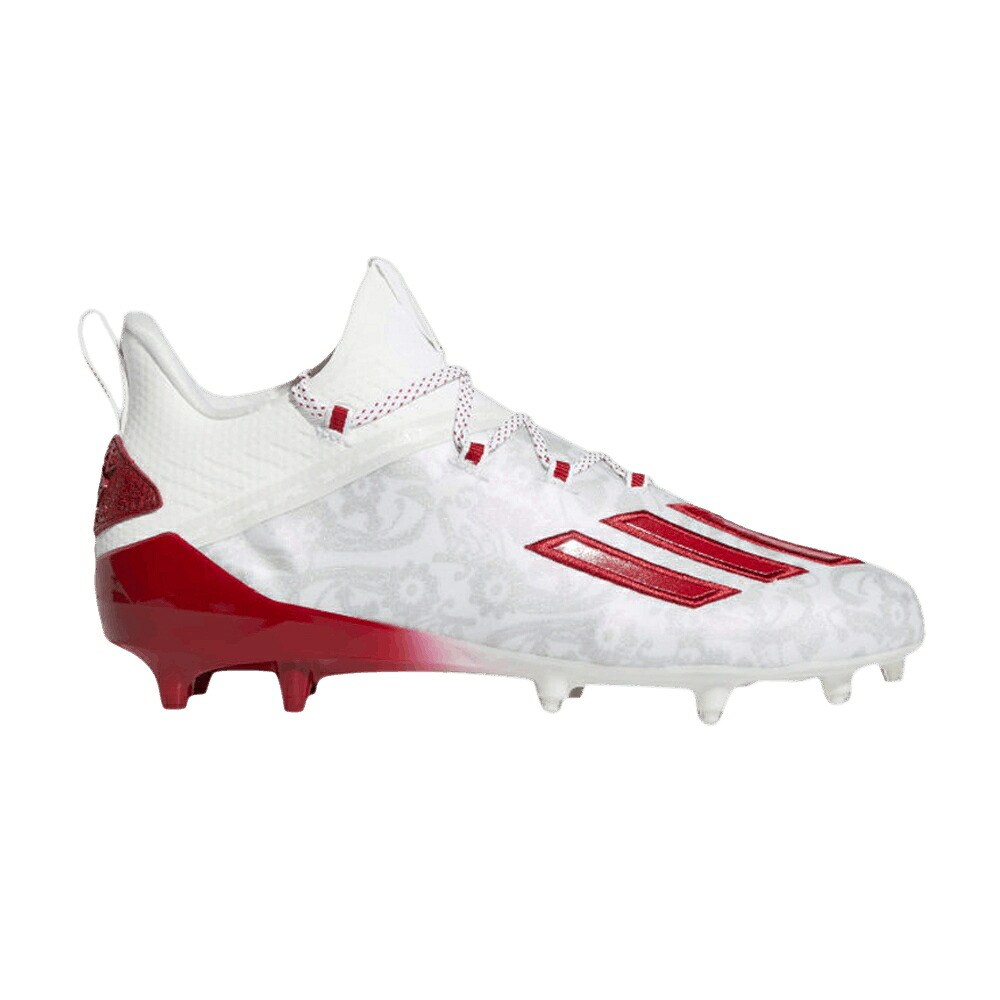 アディダス アディゼロ 白いこと 白いこと 野球クラブ 力強さ 赤 赤いこと \u0027FLORAL RED\u0027 スニーカー メンズ ADIDAS ADIZERO NEW REIGN - / CLOUD WHITE TEAM POWER RED CLOUD