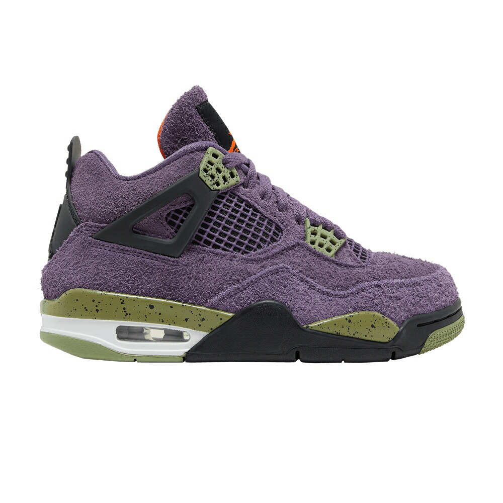 ナイキ 紫 パープル エアジョーダン 'CANYON PURPLE' スニーカー レディース AIR JORDAN WMNS AIR JORDAN 4 RETRO / CANYON PURPLE ANTHRACITE