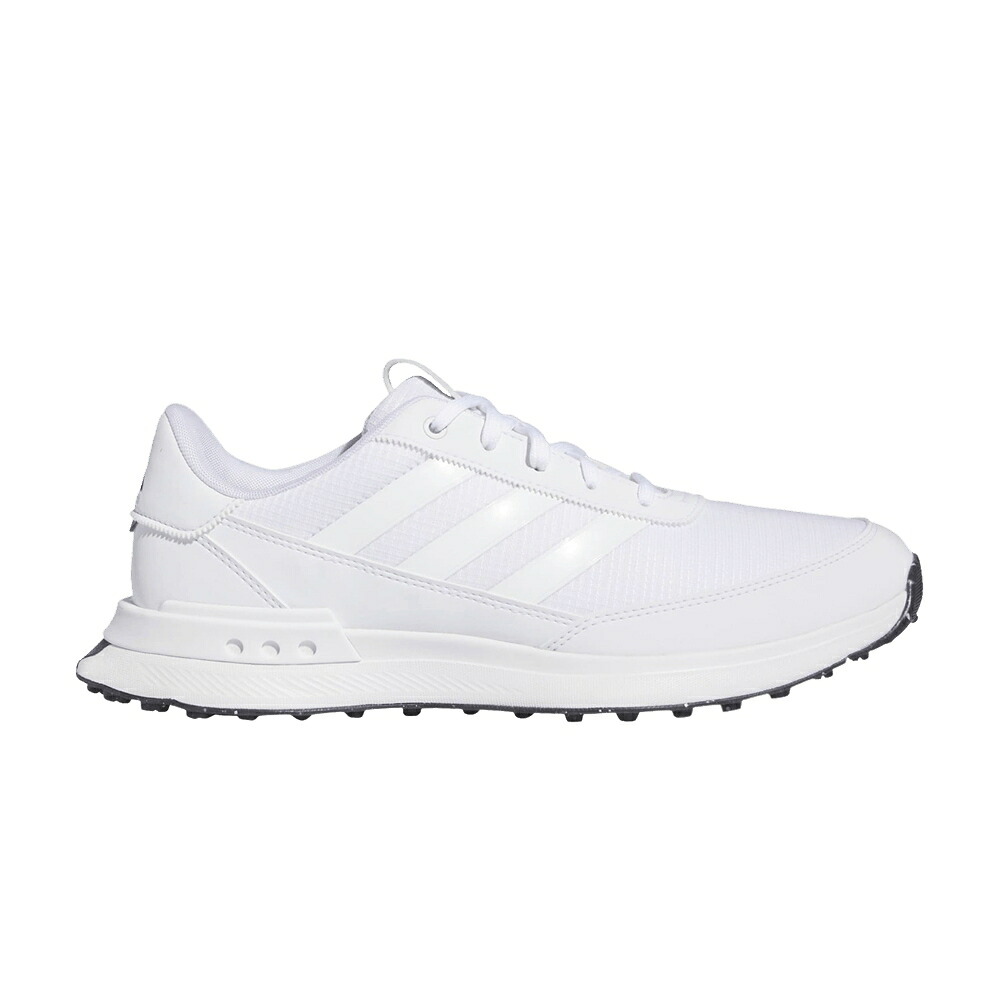 アディダス ゴルフ 白色 ホワイト コア 'WHITE BLACK' スニーカー メンズ ADIDAS S2G 24 SPIKELESS GOLF / CLOUD WHITE CLOUD WHITE CORE