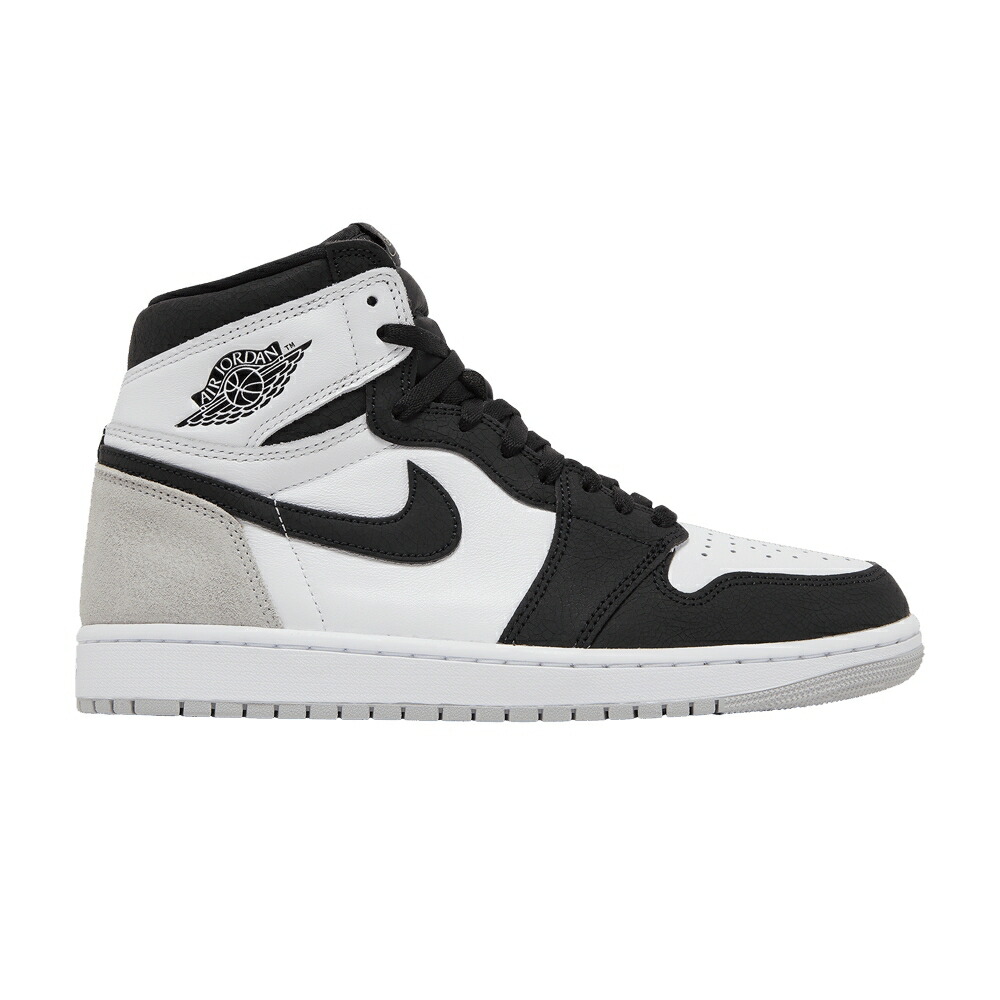 ナイキ ハイ 白色 ホワイト 黒色 ブラック 灰色 グレー エアジョーダン TAGE HAZE スニーカー メンズ AIR JORDAN AIR JORDAN 1 RETRO HIGH OG / WHITE BLACK GREY FOG BLEACHED