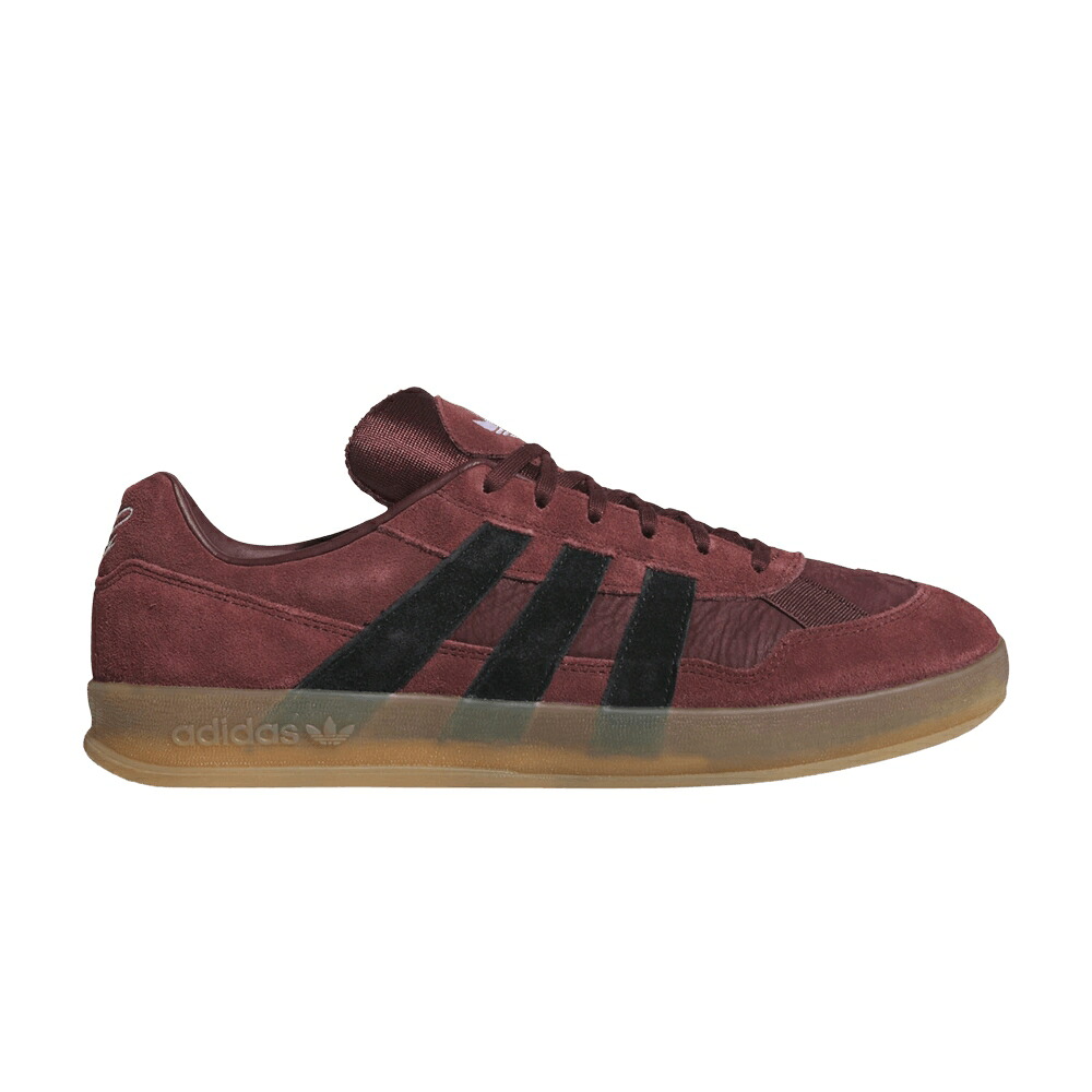 アディダス アロハ 黒いこと 黒いこと 中核グループ \u0027AURORA GUM\u0027 スニーカー メンズ ADIDAS ALOHA SUPER RUBY BLACK / AURORA RUBY CORE BLACK GUM