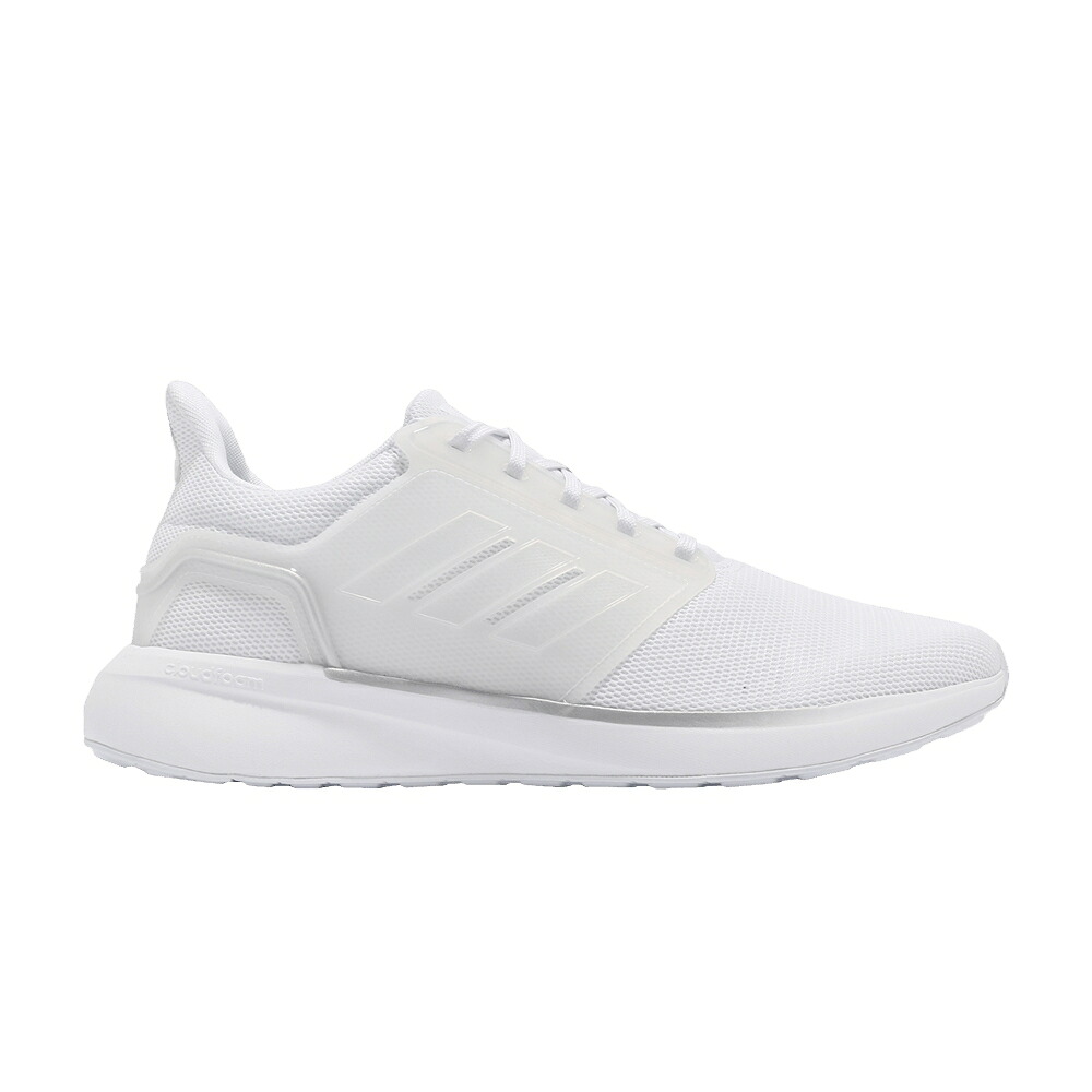 アディダス 幽客 白いこと 白いこと \u0027WHITE SILVER\u0027 スニーカー メンズ ADIDAS EQ19 RUN MATTE / CLOUD WHITE CLOUD WHITE MATTE