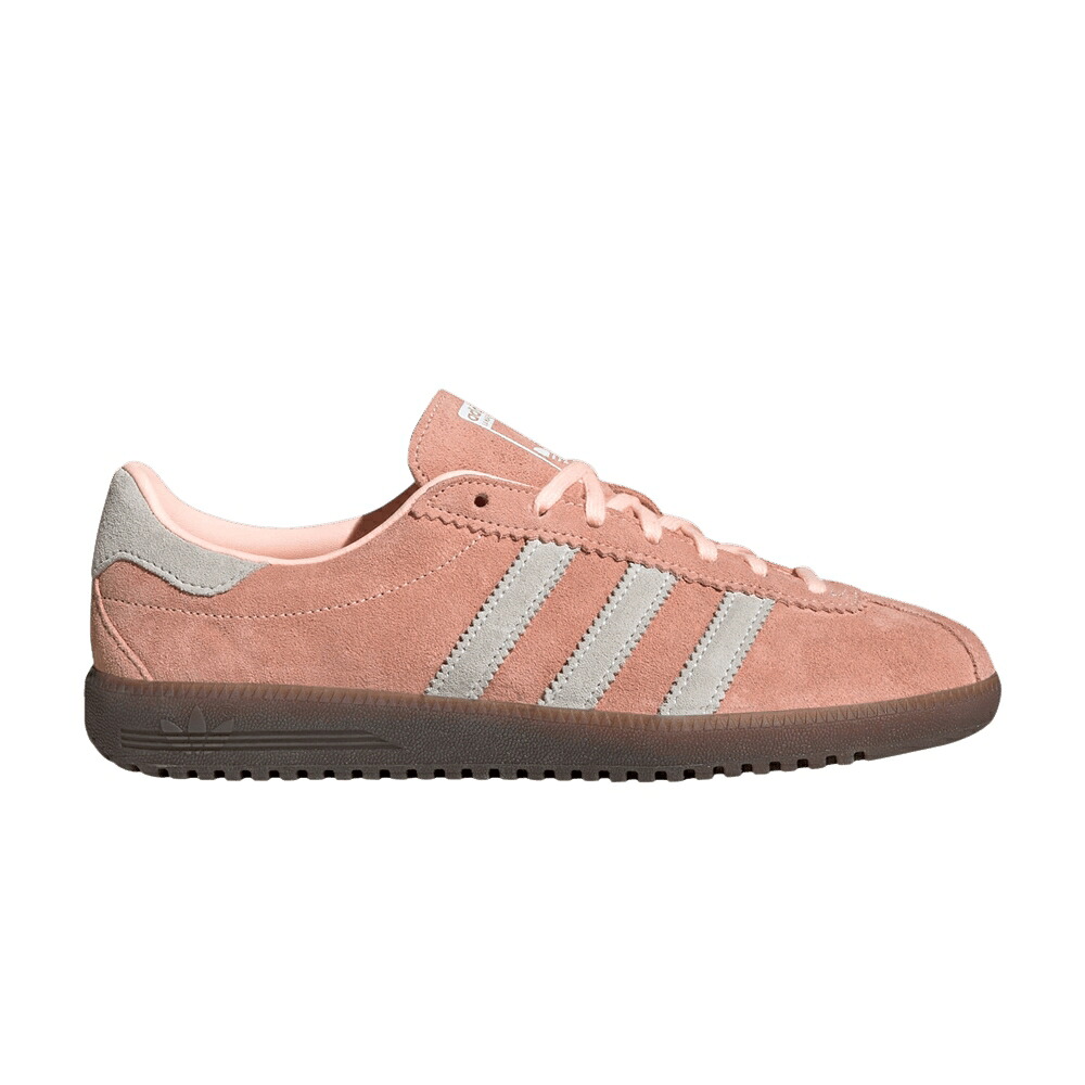 アディダス 橙 オレンジ 白色 ホワイト 'SEMI CORAL' スニーカー レディース ADIDAS WMNS BERMUDA / CLEAR ORANGE CLOUD WHITE SEMI｜スニケス