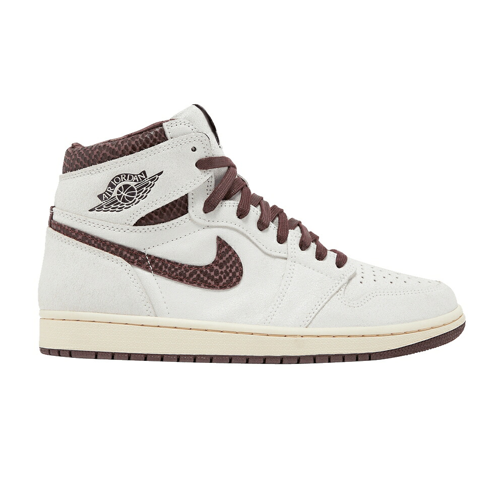 ナイキ ハイ ワイン色 バーガンディー エアジョーダン 'AIRNESS' スニーカー メンズ AIR JORDAN A MA MANI RE X AIR JORDAN 1 HIGH OG / SAIL BURGUNDY CRUSH|スニケス