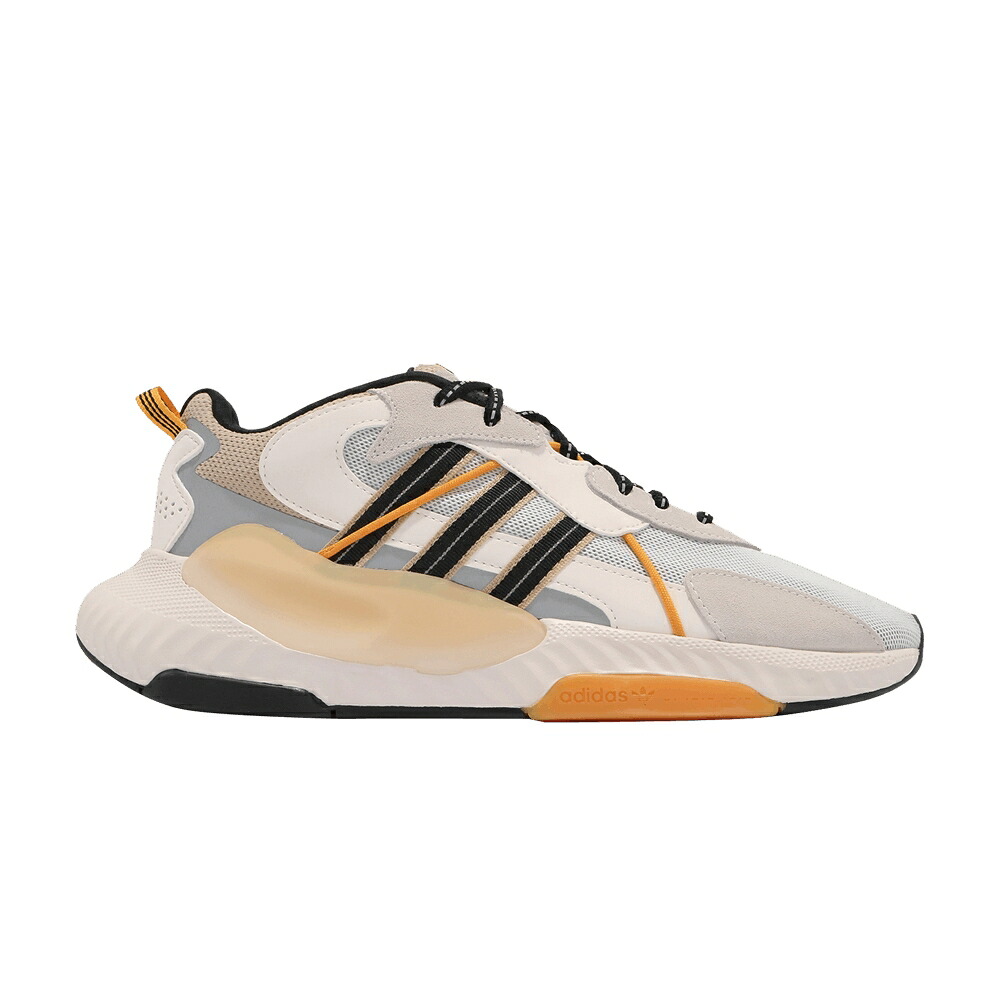 アディダス 白色 ホワイト クリーム コア 黒色 ブラック 'OFF YELLOW' スニーカー メンズ ADIDAS HI-TAIL WHITE CREAM / OFF WHITE CORE BLACK CREAM