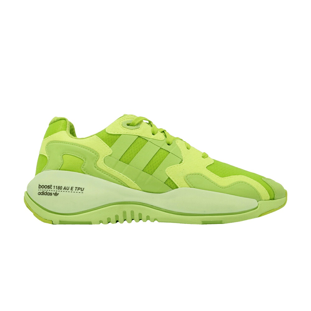 アディダス 黄味がかった 黄色 \u0027SEMI SLIME\u0027 スニーカー メンズ ADIDAS ZX ALKYNE SOLAR / SEMI SOLAR SLIME SOLAR YELLOW