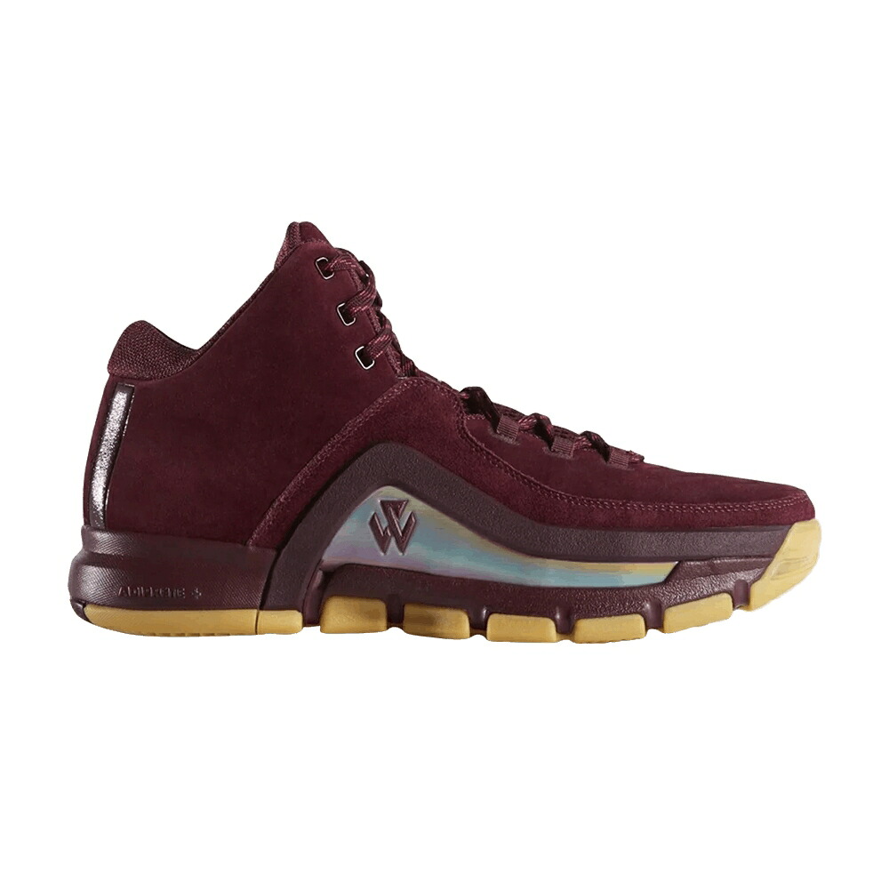 アディダス マルーン ピンク 'MAROON' スニーカー メンズ ADIDAS J WALL 2 / MAROON BOLD PINK GUM