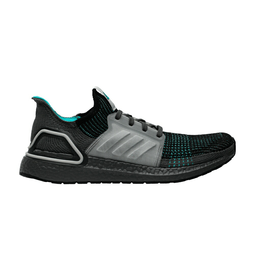 アディダス 黒色 ブラック コア 灰色 グレー CORE GREY スニーカー メンズ ADIDAS ULTRABOOST 19 BLACK / CORE BLACK GREY GREY