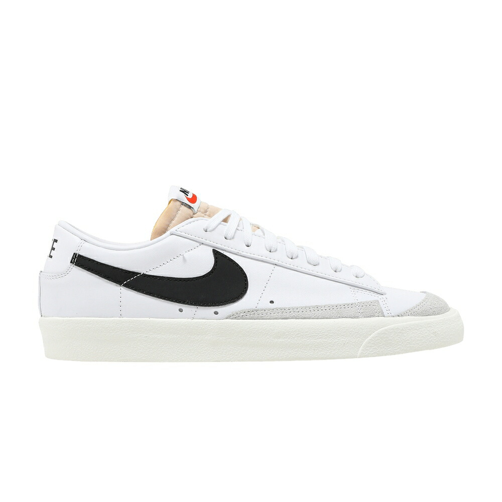 ナイキ メンズ ブレイザー ビンテージ ヴィンテージ 白色 ホワイト 黒色 ブラック MEN 77 WHITE BLACK スニーカー NIKE BLAZER LOW VINTAGE / WHITE BLACK SAIL