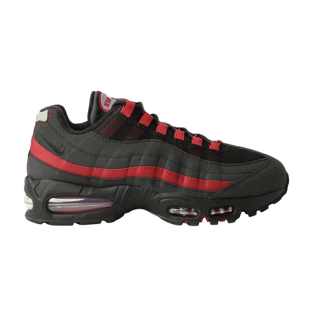 ナイキ マックス クリムゾン 黒色 ブラック 灰色 グレー エアマックス BLACK GREY スニーカー メンズ NIKE AIR MAX 95 CRIMSON / BLACK BLACK CRIMSON GREY