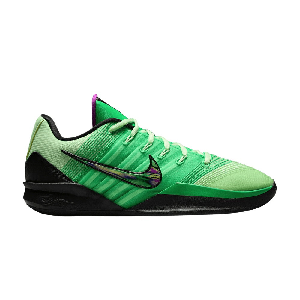 ナイキ 緑 緑であること ぼうぜん自失 黒いこと 黒いこと \u0027GAMER\u0027 スニーカー レディース NIKE WMNS SABRINA 3 / GREEN SHOCK BLACK VAPOR GREEN