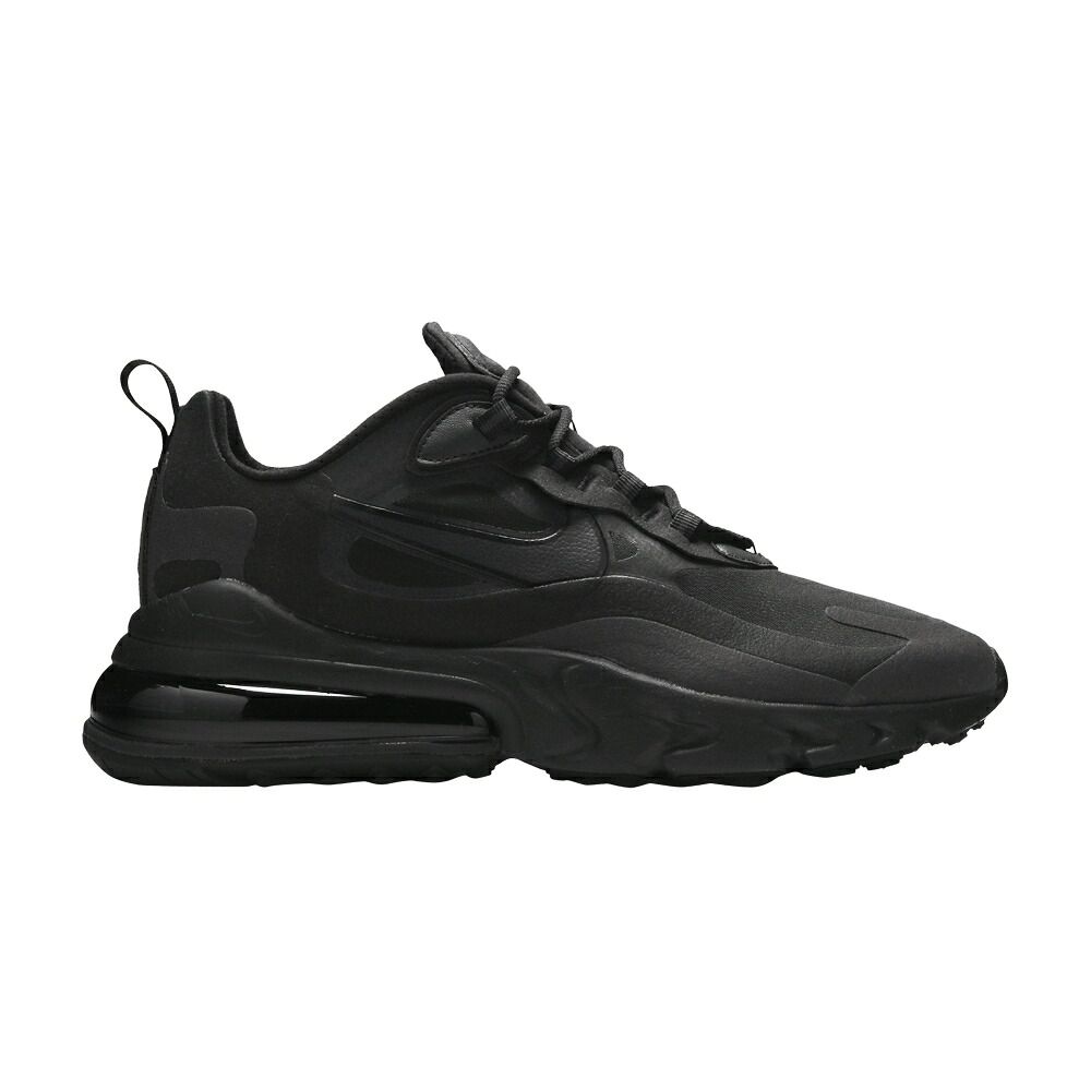 ナイキ マックス リアクト 黒色 ブラック 灰色 グレー エアマックス 'BLACK GREY' スニーカー メンズ NIKE AIR MAX 270 REACT OIL / BLACK OIL GREY BLACK OIL GREY