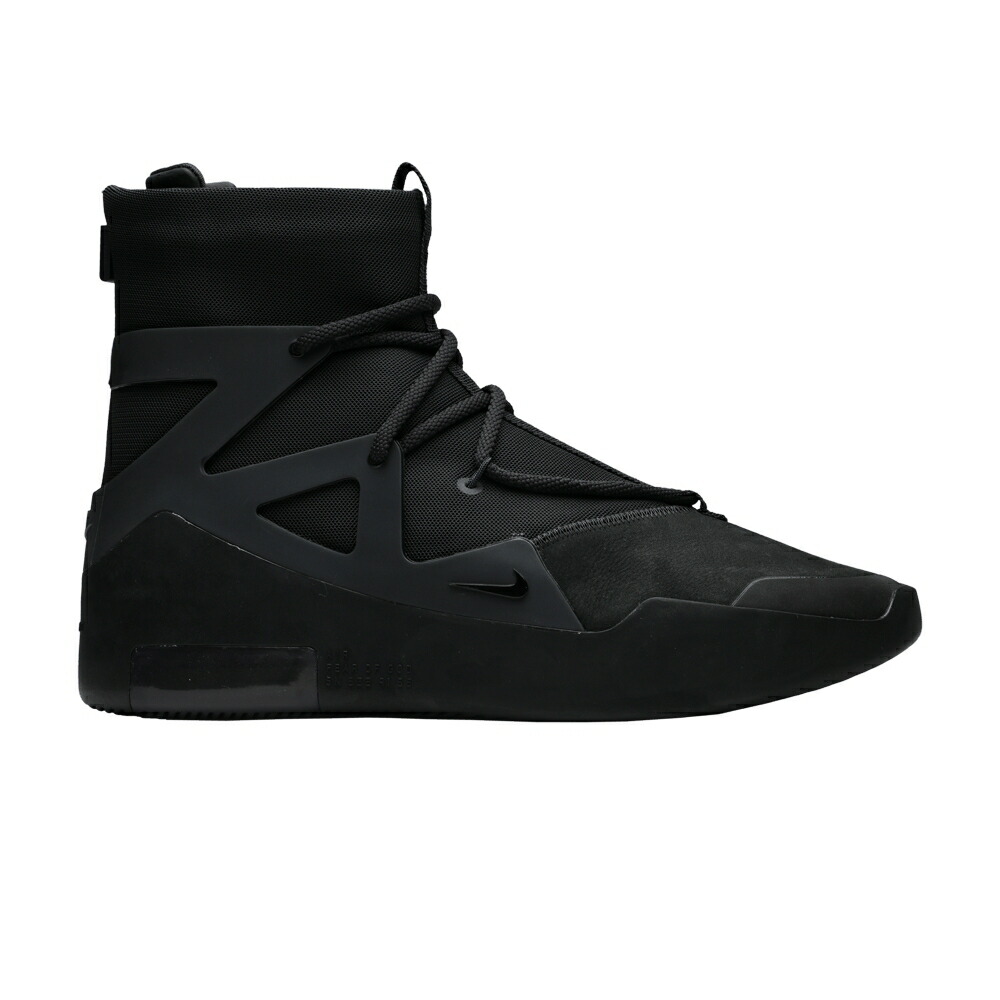 ナイキ 黒いこと 黒いこと フィアーオブゴッド \u0027TRIPLE BLACK\u0027 スニーカー メンズ NIKE AIR FEAR OF GOD 1 / BLACK BLACK