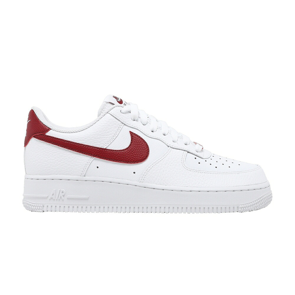 ナイキ 野球クラブ 白いこと 白いこと 赤 赤いこと 空軍 \u0027WHITE RED\u0027 スニーカー メンズ NIKE AIR FORCE 1 LOW TEAM / WHITE TEAM RED