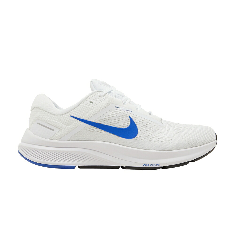 ナイキ 望遠レンズ 白いこと 白いこと 純然たる プラチナム 黒いこと 黒いこと \u0027WHITE ROYAL\u0027 スニーカー メンズ NIKE AIR ZOOM STRUCTURE 24 HYPER / WHITE PURE PLATINUM BLACK HYPER