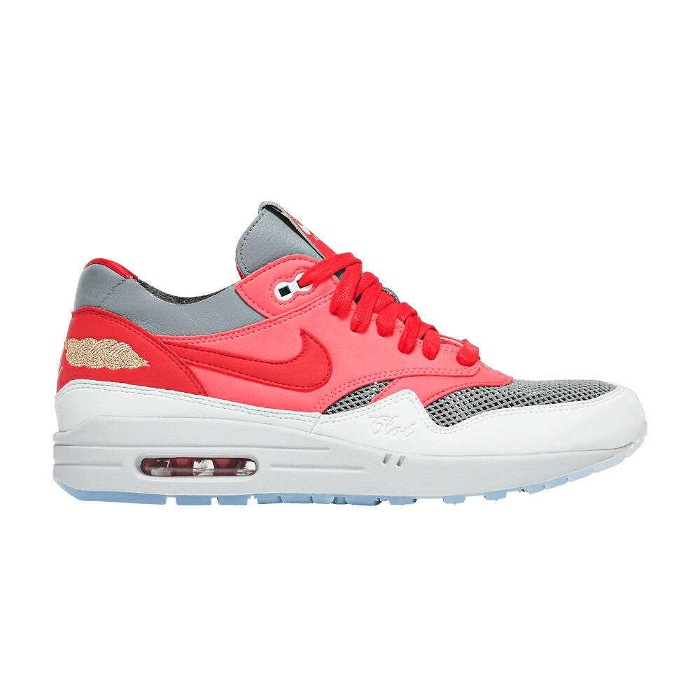 ナイキ クロット マックス 赤 赤いこと 冷やりとした 大気圏マックス \u0027KISS RED\u0027 スニーカー メンズ NIKE CLOT X AIR MAX 1 OF DEATH - SOLAR / SOLAR RED UNIVERSITY RED COOL