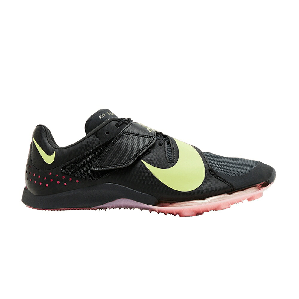 ナイキ 望遠レンズ サクラ色 黒いこと 黒いこと \u0027ANTHRACITE VOLT\u0027 スニーカー メンズ NIKE ZOOM LONG JUMP PINK / ANTHRACITE BLACK FIERCE PINK