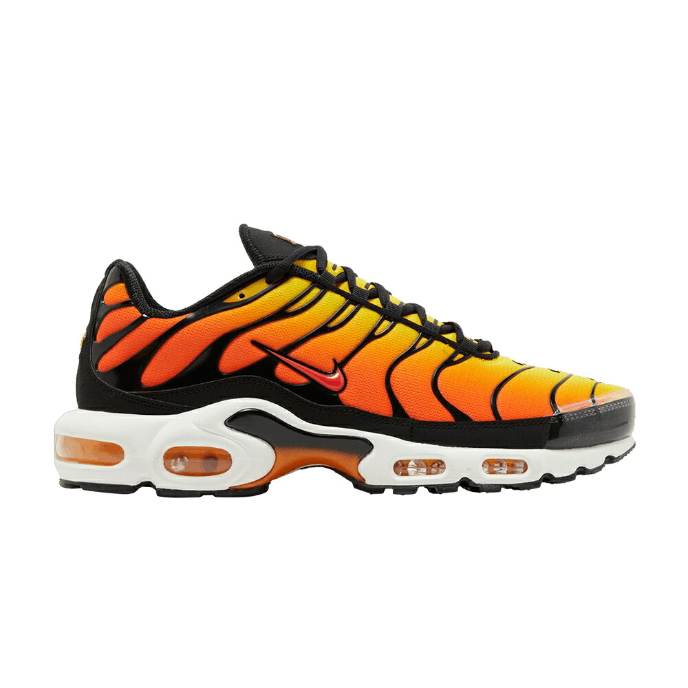 ナイキ マックス 黒いこと 黒いこと エアマックスプラス \u0027SUNSET\u0027 スニーカー メンズ NIKE AIR MAX PLUS 2024 / BLACK PIMENTO BRIGHT CERAMIC