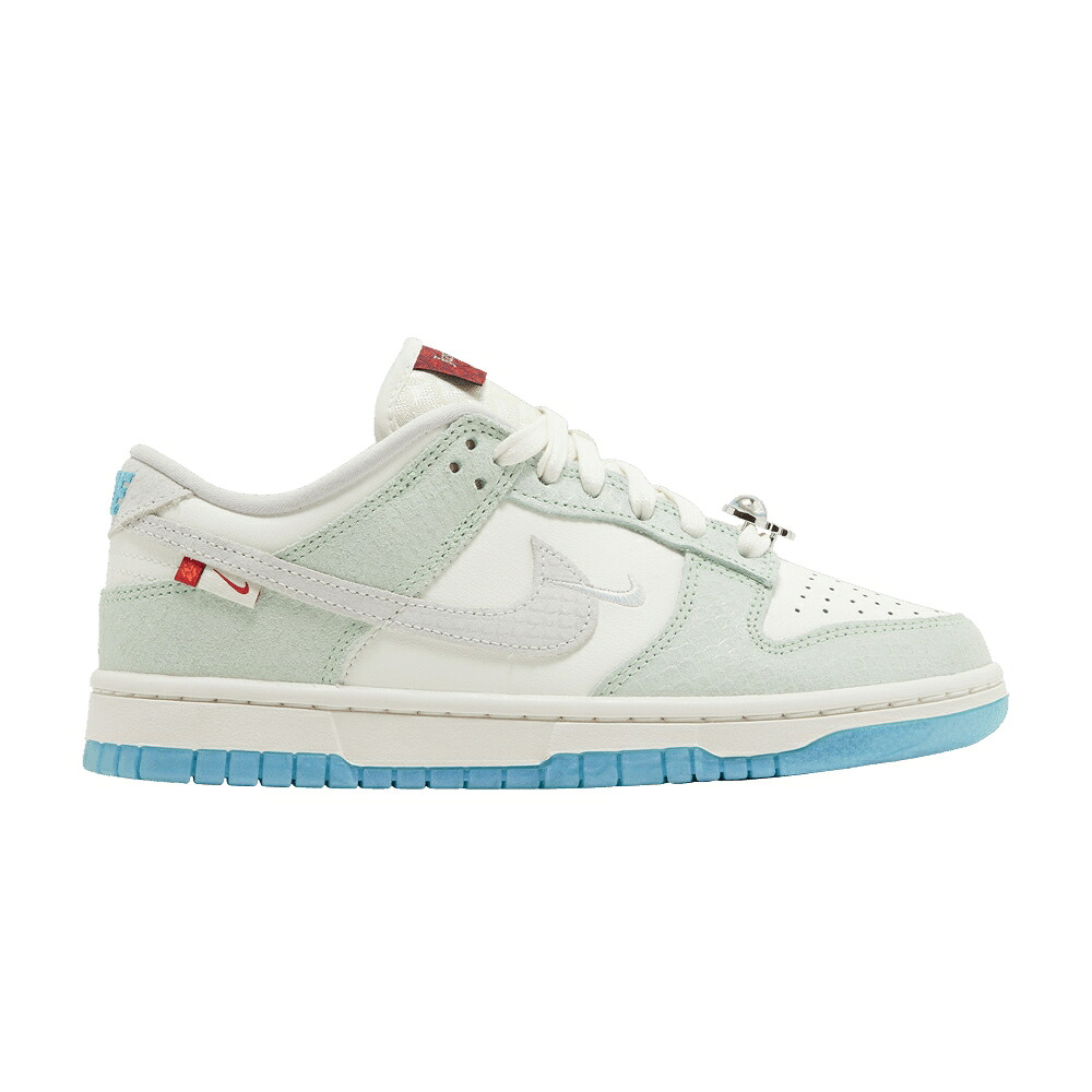 ナイキ ダンク 緑 緑であること ダンクロー \u0027YEAR DRAGON\u0027 スニーカー レディース NIKE WMNS DUNK LOW LX OF THE / SAIL DUSTY CACTUS VAPOR GREEN
