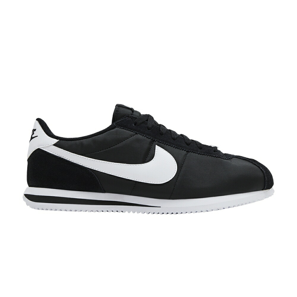 ナイキ コルテッツ 黒色 ブラック 白色 ホワイト BLACK WHITE スニーカー メンズ NIKE CORTEZ TXT / BLACK WHITE