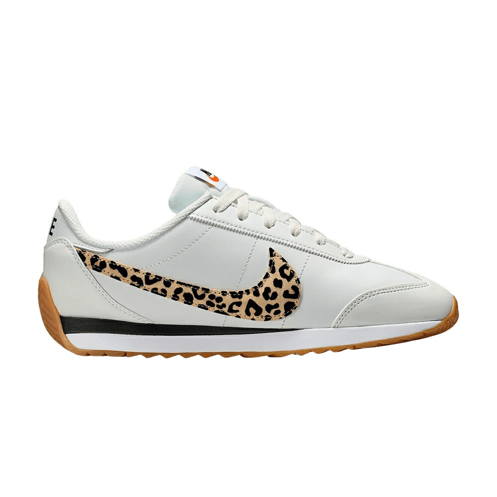 ナイキ パシフィック なめし革 白いこと 白いこと \u0027SUMMIT LEOPARD\u0027 スニーカー レディース NIKE WMNS PACIFIC LEATHER SE WHITE / SUMMIT WHITE WHITE GUM LIGHT
