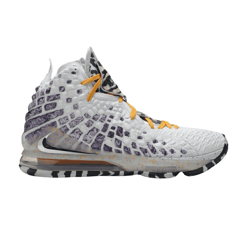 ナイキ レブロン 白色 ホワイト 銀色 シルバー 'BRON PLAYOFFS' スニーカー メンズ NIKE NBA 2K20 X LEBRON 17 2K GAMER EXCLUSIVE / WHITE METALLIC SILVER 73,040円