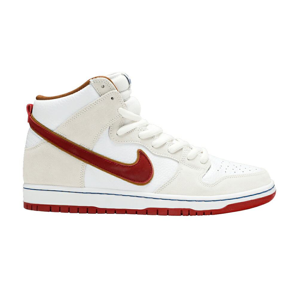 ナイキ ダンク 御機嫌 エスビー 野球クラブ クリムゾン ダンクハイ \u0027SAIL\u0027 スニーカー メンズ NIKE DUNK HIGH SB / SAIL TEAM CRIMSON