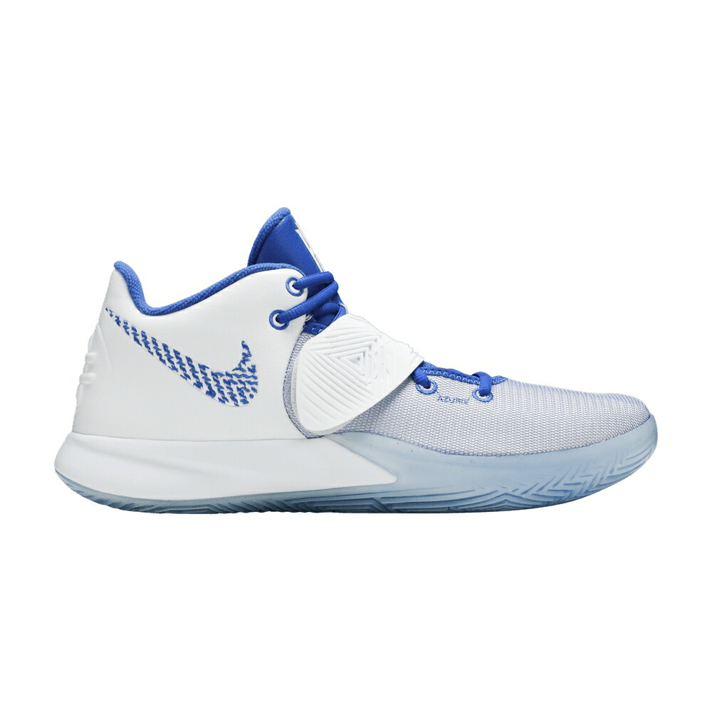 ナイキ カイリー フライトラップ 白色 ホワイト ピュア プラチナム 'WHITE ROYAL' スニーカー メンズ NIKE KYRIE FLYTRAP 3 VARSITY / WHITE PURE PLATINUM VARSITY|スニケス