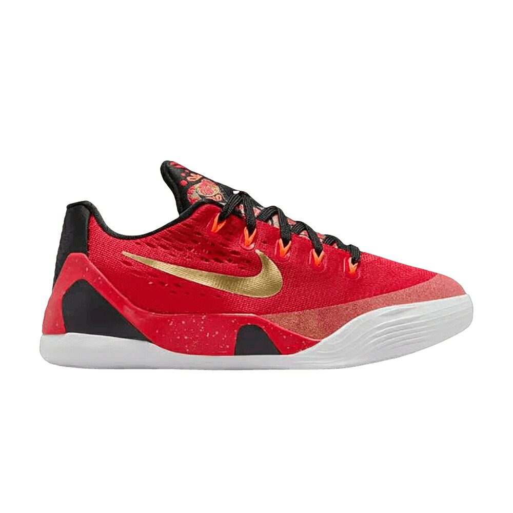 ナイキ コービー 赤 レッド ゴールド 'CHINA' ジュニア キッズ NIKE KOBE 9 EM GS 2025 / UNIVERSITY RED METALLIC GOLD ベビー マタニティ スニーカー|スニケス