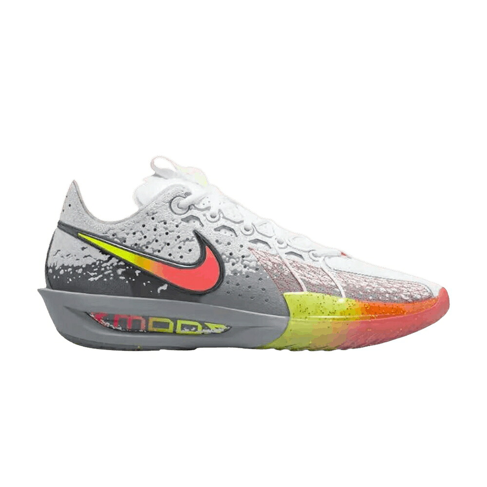 ナイキ 望遠レンズ 薄墨色 薄墨色 クリムゾン \u0027CHRISTMAS\u0027 スニーカー メンズ NIKE AIR ZOOM GT CUT 3 / SMOKE GREY BRIGHT CRIMSON