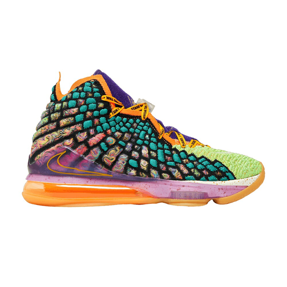 ナイキ レブロン \u0027WHAT THE\u0027 スニーカー メンズ NIKE LEBRON 17 EP / MULTI COLOR MULTI COLOR