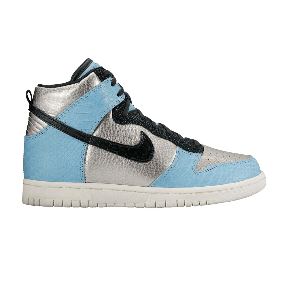 ナイキ ダンク ハイ 銀色 シルバー 青色 ブルー 黒色 ブラック ダンクハイ 'METALLIC BLUE' スニーカー レディース NIKE WMNS DUNK HIGH LX SILVER MICA / METALLIC SILVER MICA BLUE BLACK 272,970円