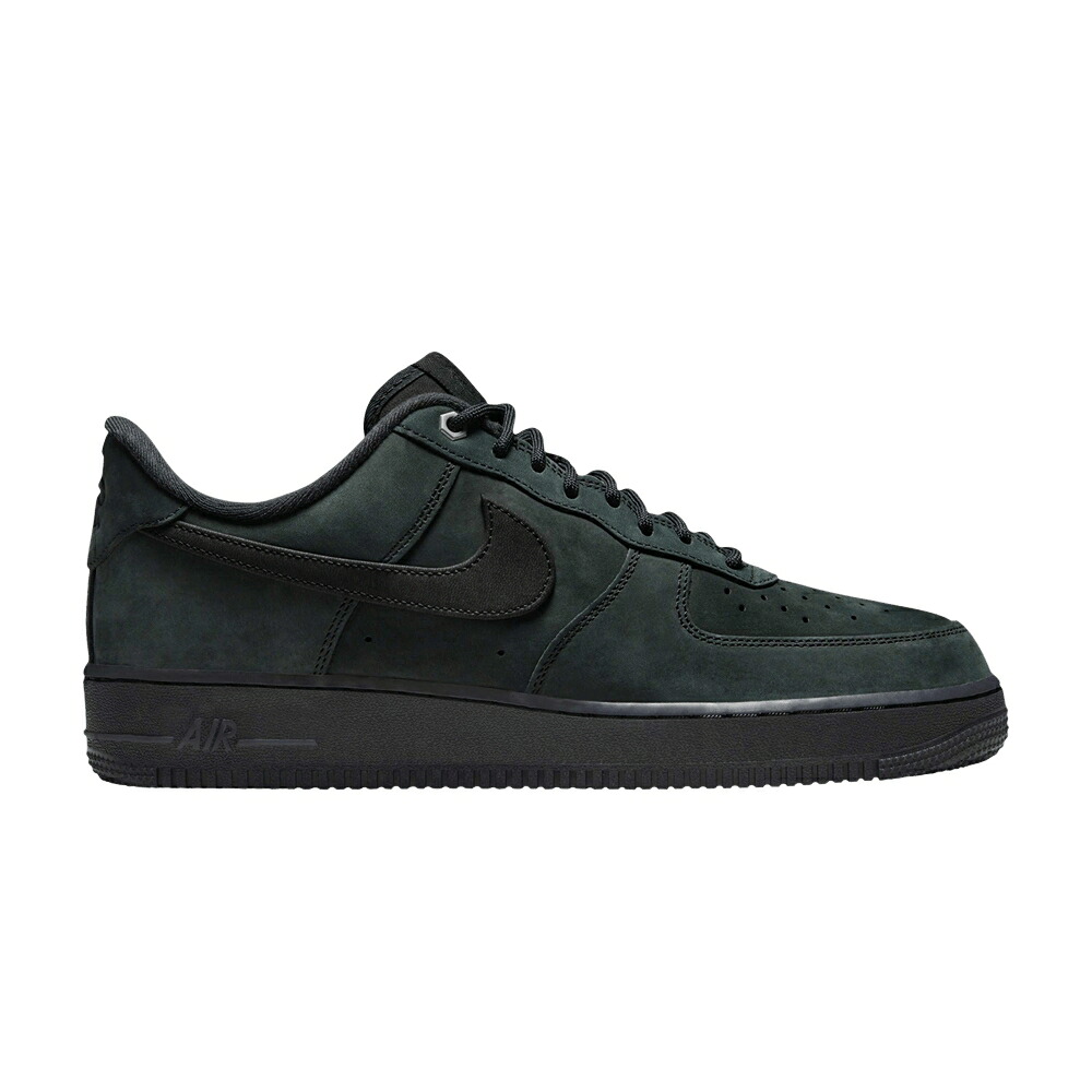ナイキ 黒色 ブラック エアフォース 'TRIPLE NUBUCK' スニーカー メンズ NIKE AIR FORCE 1 LOW BLACK /｜スニケス